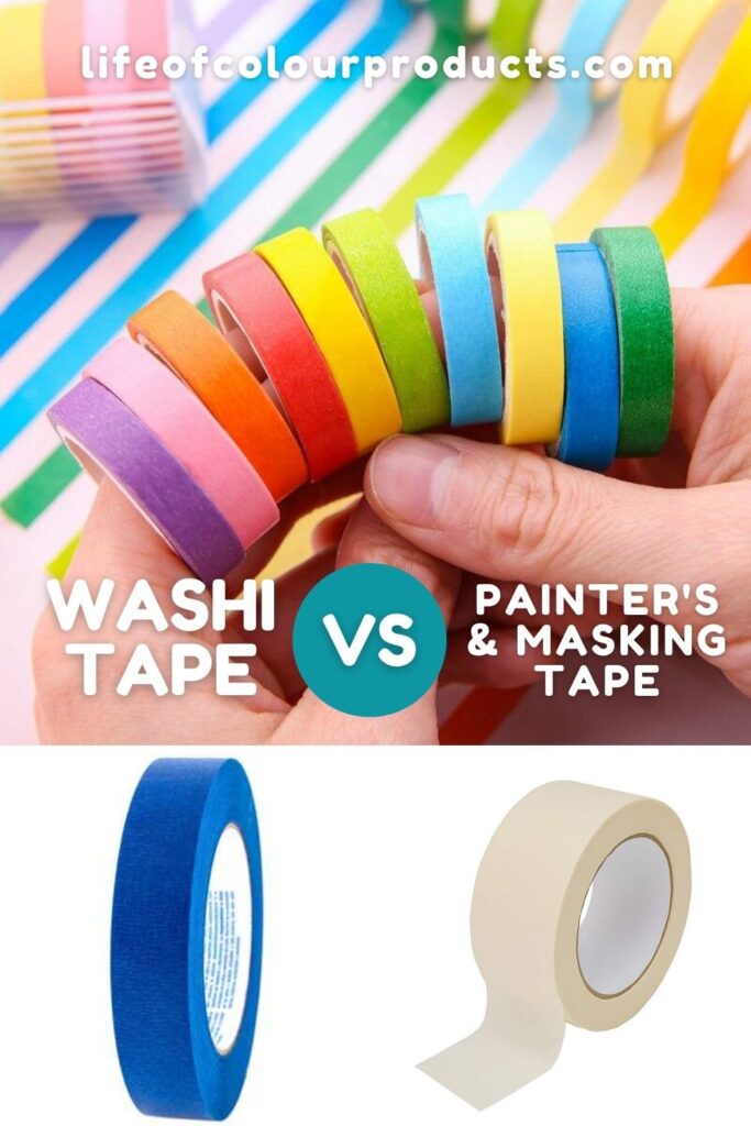 What Is Difference Between Painters Tape and Masking Tape