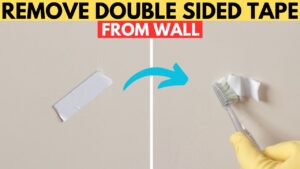 How to Remove Double Sided Tape Adhesive