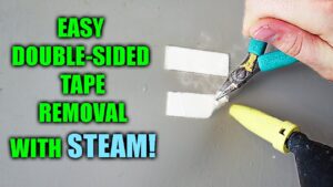 How to Remove Double Sided Tape Residue