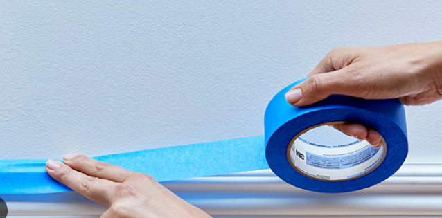 painters tape or scotch tape